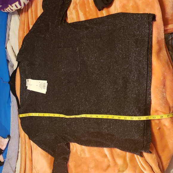 Small Stars Above (Perfectly Cozy Fabric) Dk Gray Sweater - Picture 9 of 9